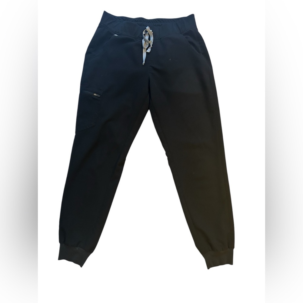 Figs Zamora Jogger Scrub Pants, black womens M
